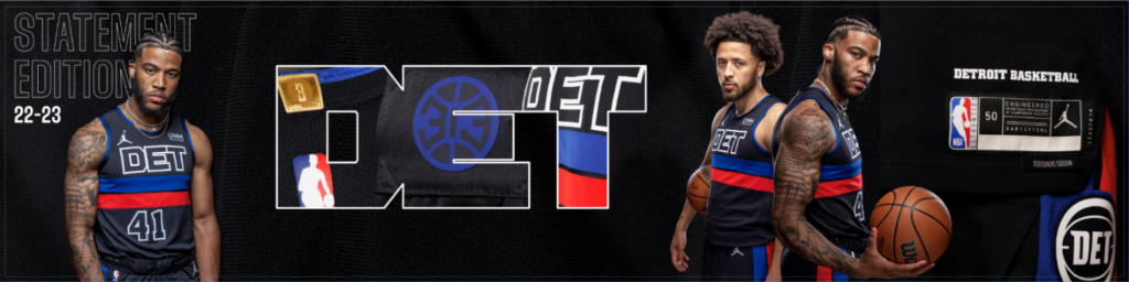 Nice!! Detroit Pistons unveil Statement Edition uniforms for the 2022-23  NBA season 
